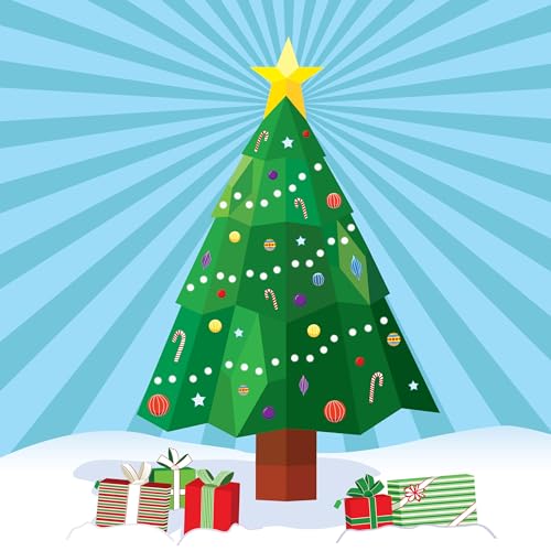 image for Workman Paint by Sticker Kids: Christmas: Create 10 Pictures One Stick