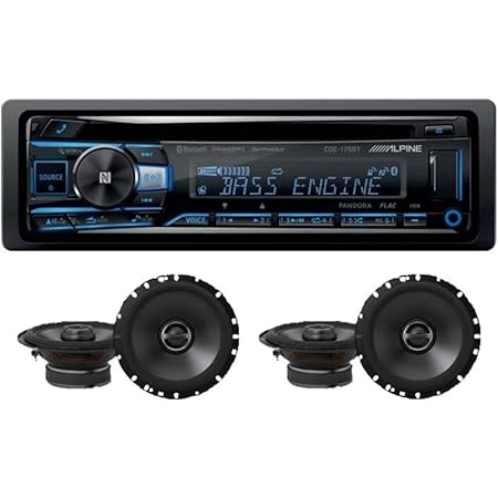 Amazon.com: Alpine CDE-175BT, Single 