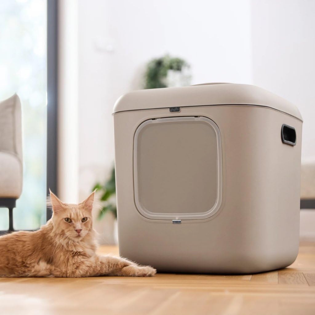 Rotho MyPet Biala XL Caja para gatos 61.4x49.2x57.6 cm Beige