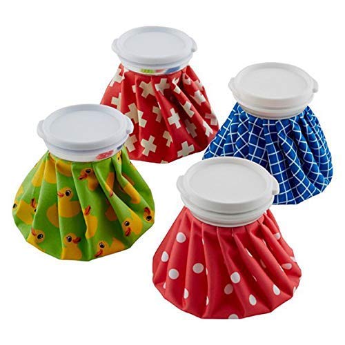 Round Shape Ice Bag/Hot Water Bag/Cool Pack used for First Aid, Sports Injury, Pain Relief, Hot & Cold Therapy