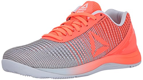 Reebok Women's CROSSFIT Nano 7.0 Track Shoe, Guava Punch/White, 11 M US
