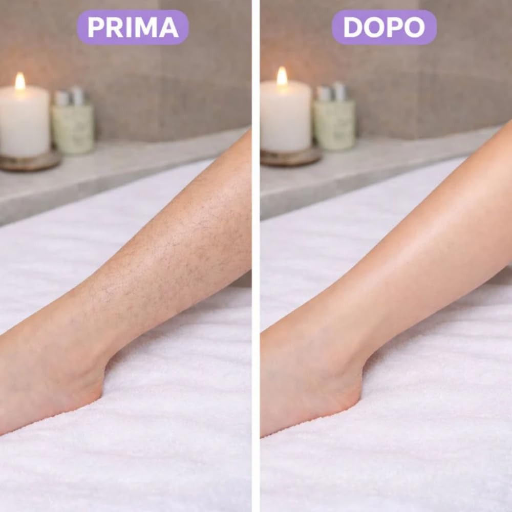 DelicaTrim - Rasoio 2 in 1 potente e delicato Ricarica USB, per Viso, Gambe, Braccia, Per uso a secco e a umido