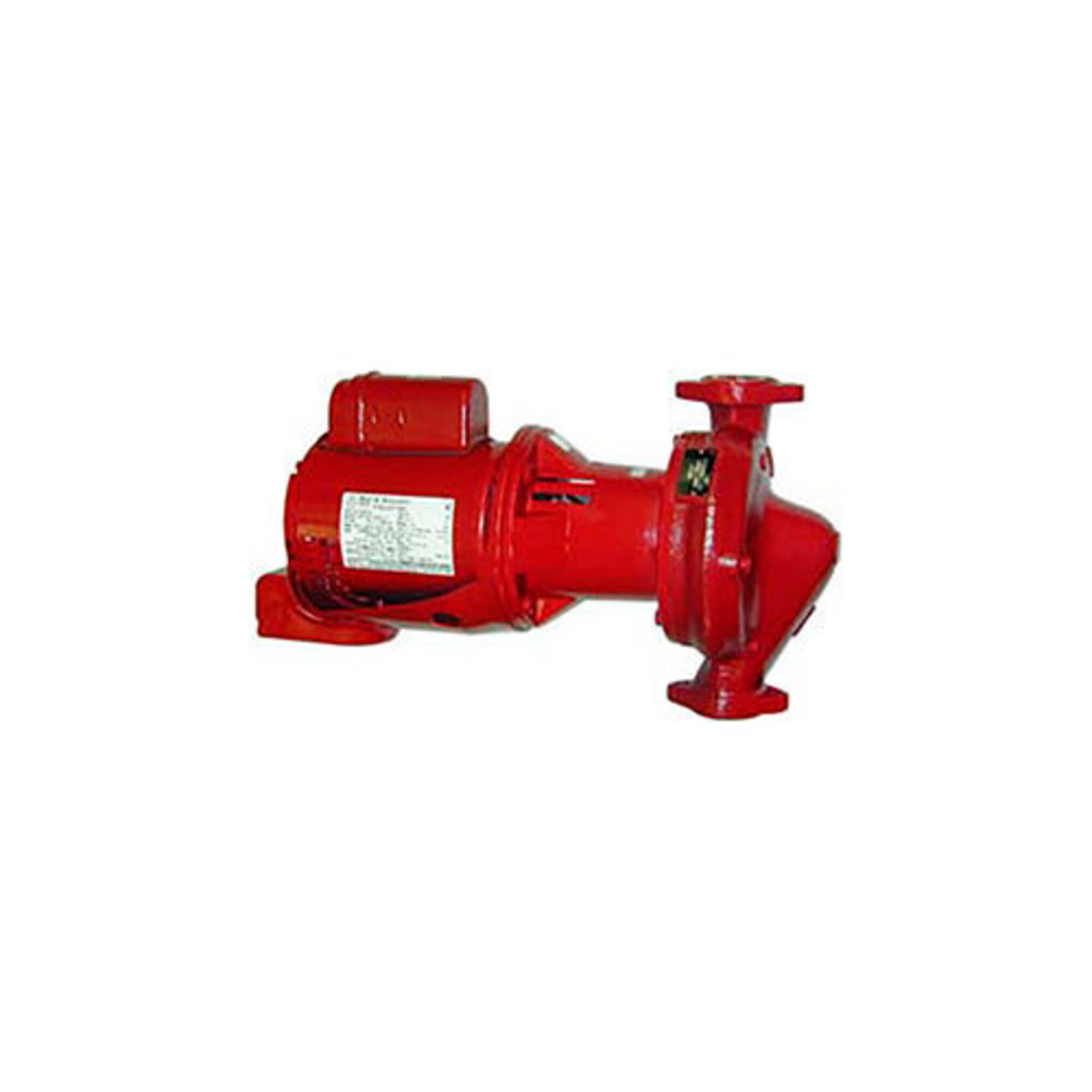 Bell & Gossett 1EF016LF, e604S, e-60 Series, In-Line Centrifugal Pump, 1/4 HP, 115/230 Volts, 1 Phase, (1.25" x 1.25" x 5.25") Size, 68 GPM Max, 19 ft