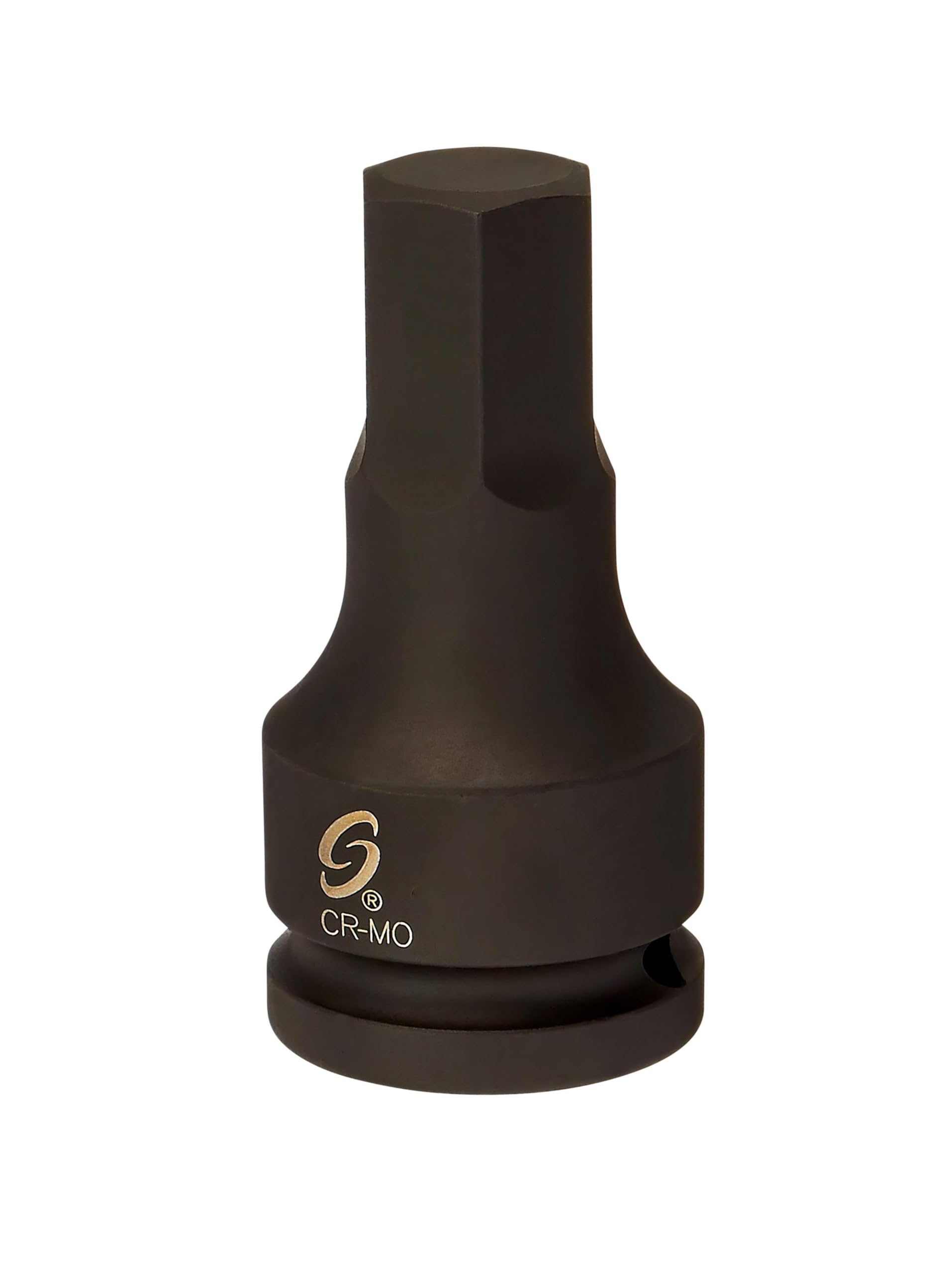 Sunex Black 45063 3/4-Inch Drive 1-Inch Hex Driver Impact Socket