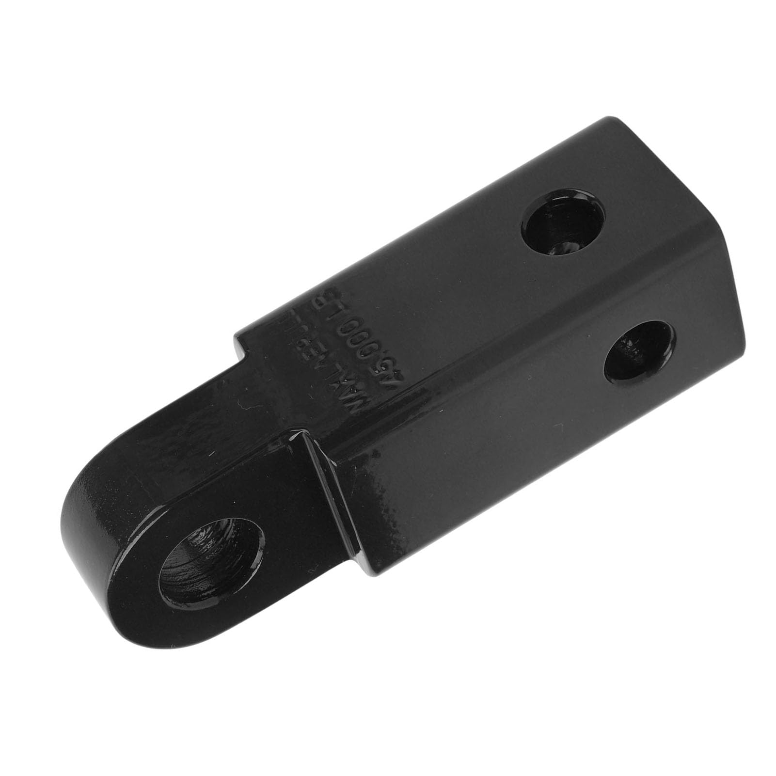 Receptor de Enganche de Grilletes Servicio Pesado 23t Acero Al Carbono Acero Al Carbono para Camiones SUVS 4x4 Vehículos Fuera Camino Recuperación (BLACK)