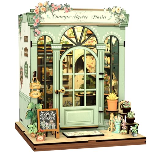 Fsolis Champs-Élysées Florist Book Nook Kit — DIY book nook kit
