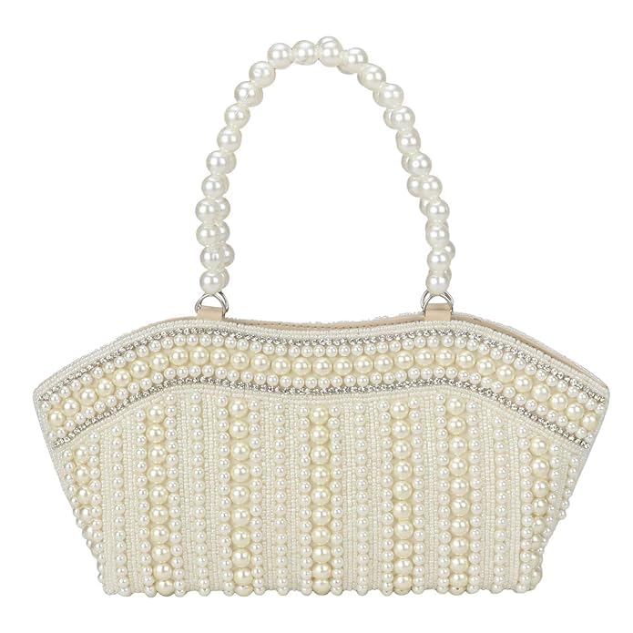 Image of LONGING TO BUY Hand Crafted Designer Box Clutch - Zari Embroidery For Women
