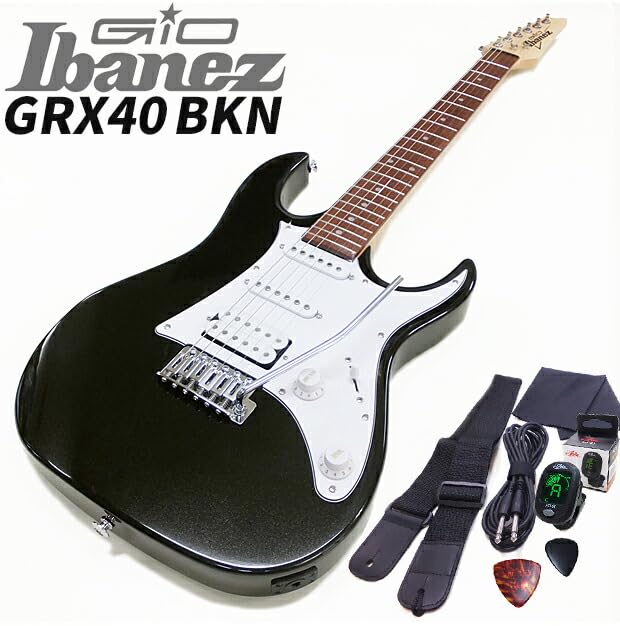 Amazon | Gio Ibanez アイバニーズ GRX40 BKN エレキギター 初心者