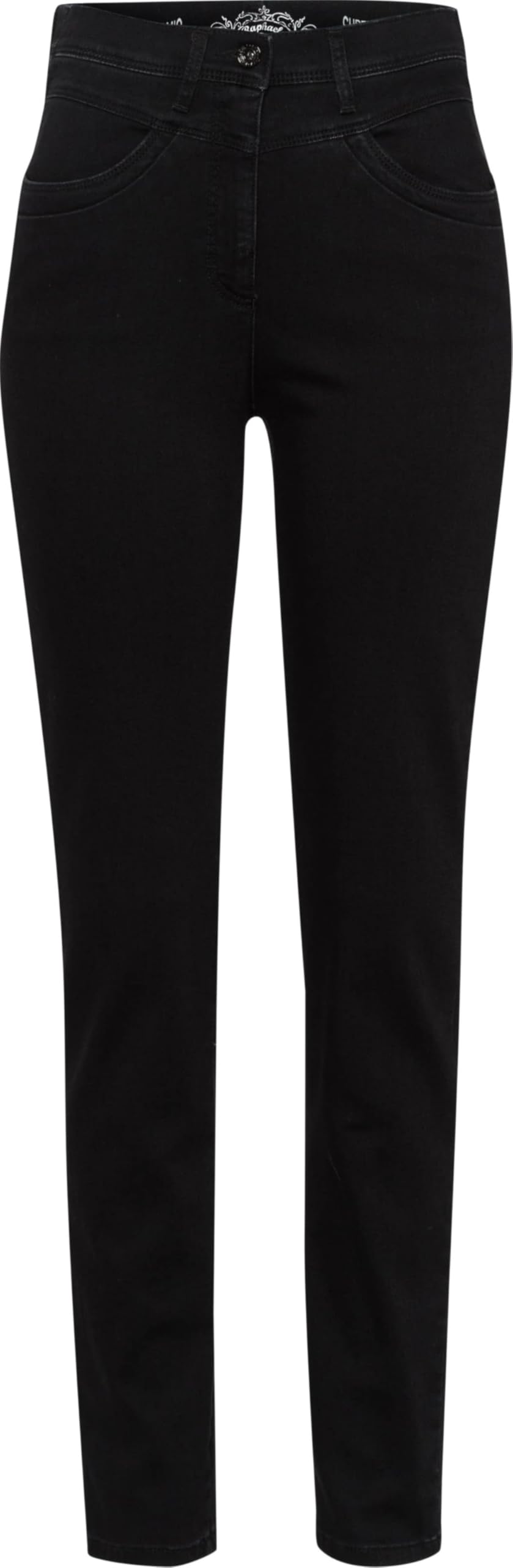 Raphaela by Brax Women's Laura New Authentic Denim Jeans, Black, 29W x 32L