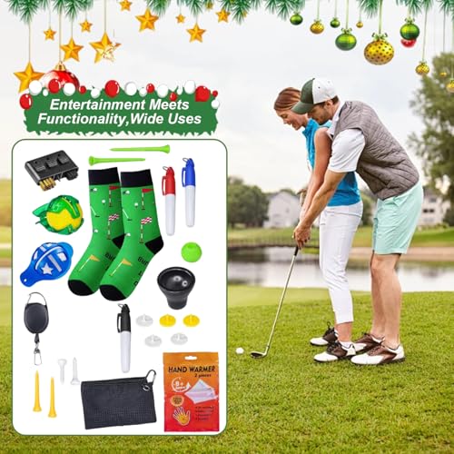 Calendrier de l'Avent de Noël 2025 golf avec accessoires de practice