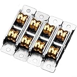 Strapazierfähige Nylon-Riemenscheibe zum Schieben mit Edelstahlrahmen, entworfen für PVC-Fensterersatz der 80/88-Serie (A)