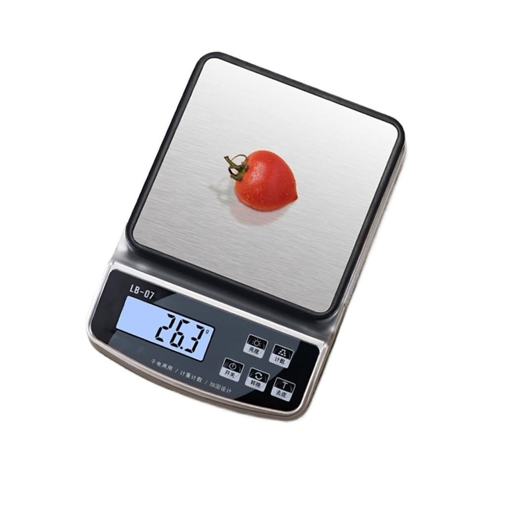JFDBGU Household Electronic Scales, Commercial Weighing Devices, Small Kitchen Scales