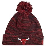 Liga: NBA New Era Wintermütze Marl Bobble Beanie - Chicago Bulls