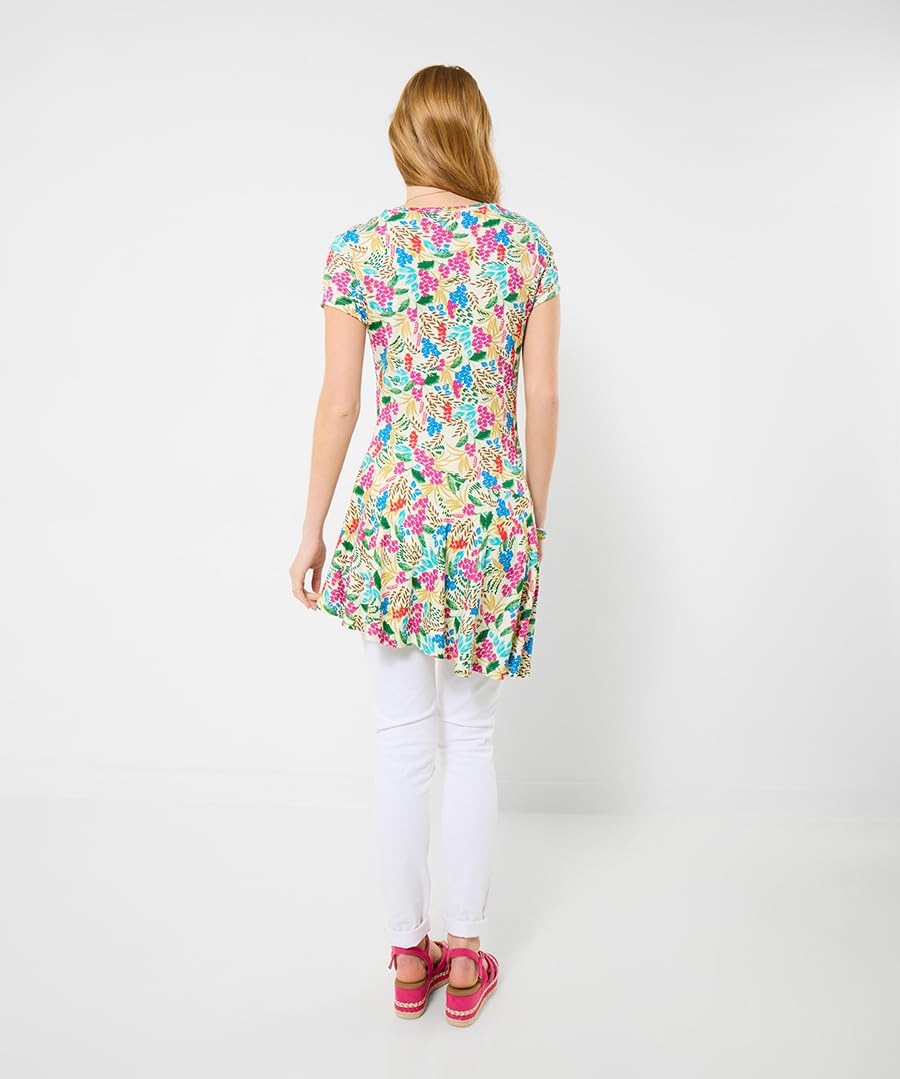 Joe Browns Tunica da Donna con Orlo Asimmetrico Floreale
