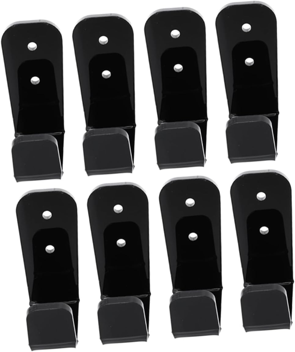 YARNOW Vertical Fishing Pole Organizer Wall-mounted Hockey Stick Stands Ski Poles Rack Decorative
