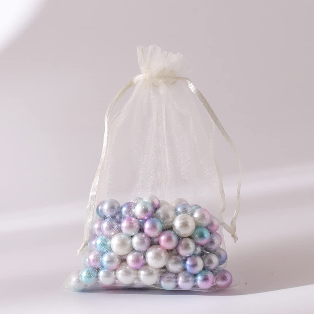 Organza zakjes met vlinderprint 13 x 18 cm - Spirituele winkel