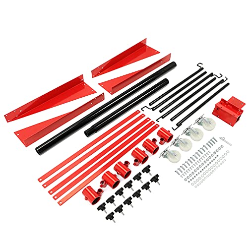 Hecasa Panel Tree Paint Stand Panel Holder Adjustable Center Post Hang Automotive Doors Fenders Bumpers #TOP7