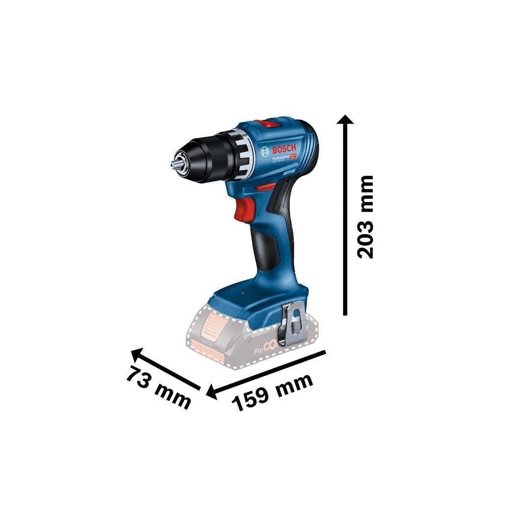 Kit 3 utensili BOSCH 18V Trapano avvitatore GSR18V-55 + Perforatore GHB18V-22 + Smerigliatrice GWS18V-7 + 3 batterie 18V - 4 + Caricatore GAL 18V-40 + Borsa