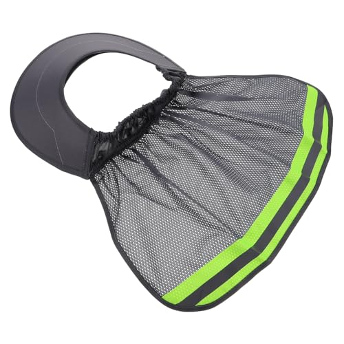 Visera ajustable para casco Toddmomy: protección solar y cubrecuello para obras