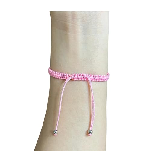 Miniatura 10 de Handmade Tibetan Buddhist Lucky Rope Bracelets,Adjustable Knots Bracelet for Women Men Wrist Jewelry (RED)