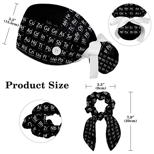 Bonnet de travail élastique à cheveux anti-glisse et confortable