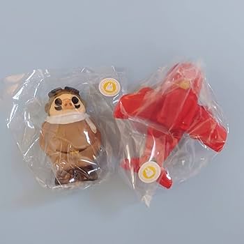 ジブリどんぐり共和国　紅の豚　廃盤　指人形　フィギュア【7体セット】 ジブリどんぐり共和国 紅の豚 廃盤 指人形 フィギュア【7体