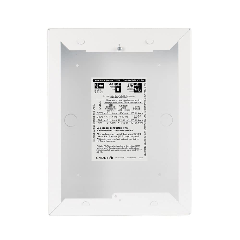 Cadet CCSMW Com-Pak Heater Accessory: Amazon.com: Tools u0026 Home Improvement