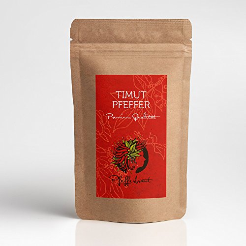 Pfefferbraut nepalesischer Himalaya Timut Pfeffer 50g - betörender Duft nach Grapefruit und Zitrone - botanischer Verwandter des chinesischen Szechuan-Pfeffer