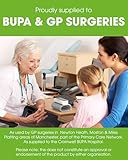 OxiPro BP2 Smart Blood Pressure Monitor with App - Blood Pressure Machines - Universal Small to Large Arm Cuff - Email BP Monitor Results to Your Doctor via Included App - UK, White - Image 8