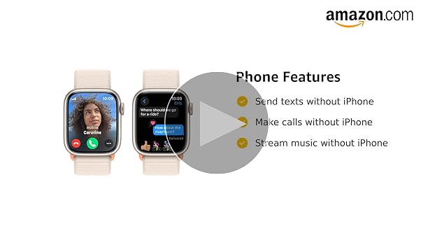 Amazon.com: Apple Watch Series 9 [GPS + Cellular, 41mm
