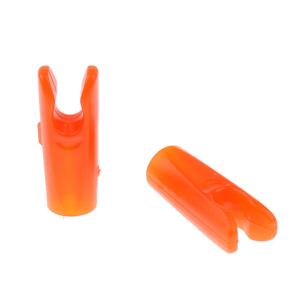 MagiDeal 10pcs Encoches Fleches Tir à Accessoire de Sport en Plastique