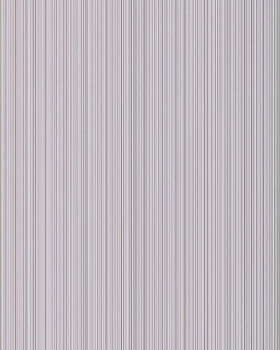 Papel pintado liso EDEM 598-20 papel pintado vinílico espumado texturado con rayas y acentos metálicos gris gris-claro plata 5,33 m2