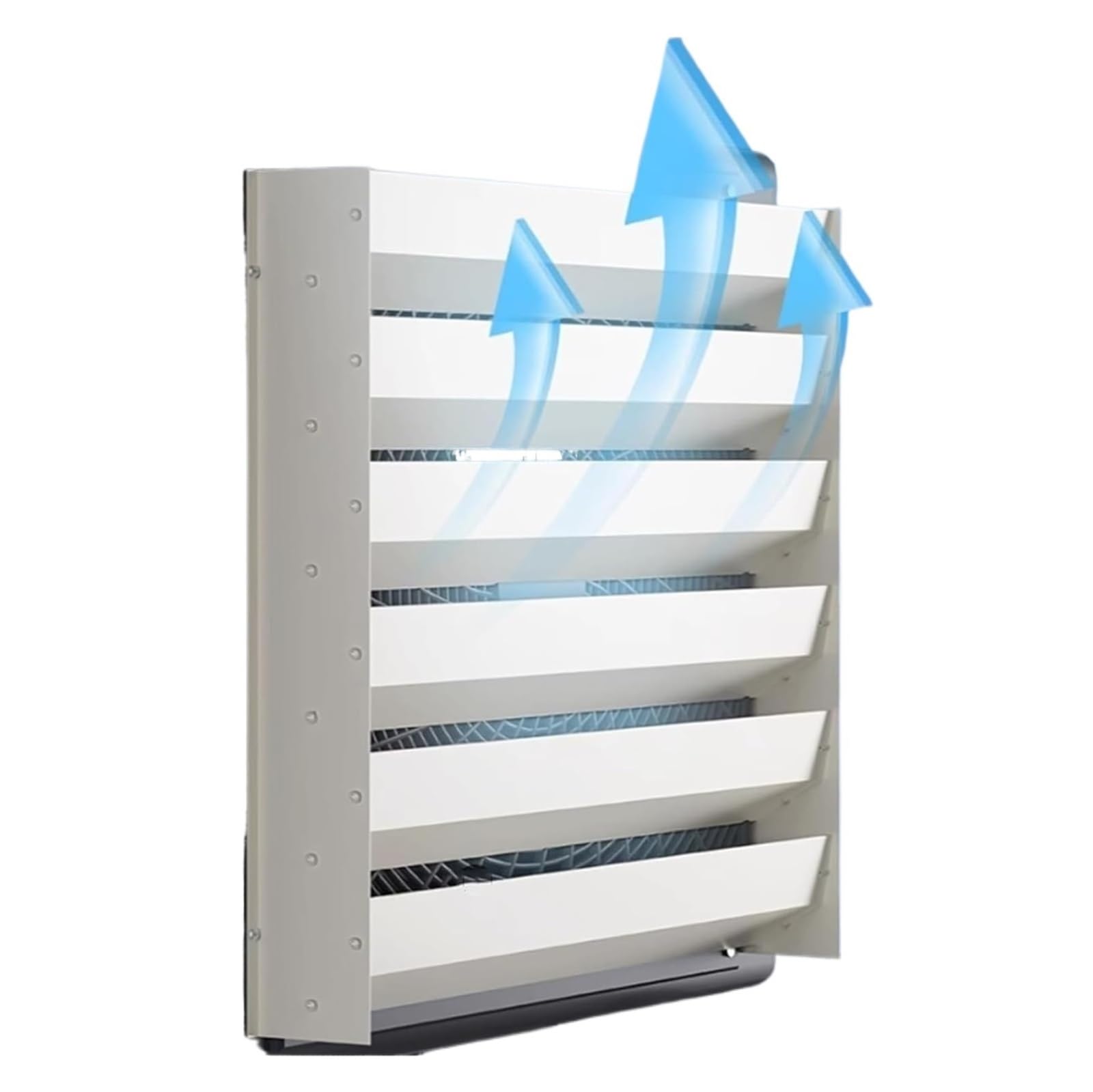 Air Conditioner Outdoor Unit Deflector, Air Conditioner Outside Unit Deflector Baffle Cover - Multiple Sizes(45cm/17.7in)