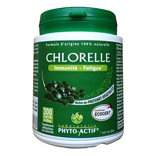 PHYTO ACTIF - Chlorelle 300 Comprime Ecocert Cover