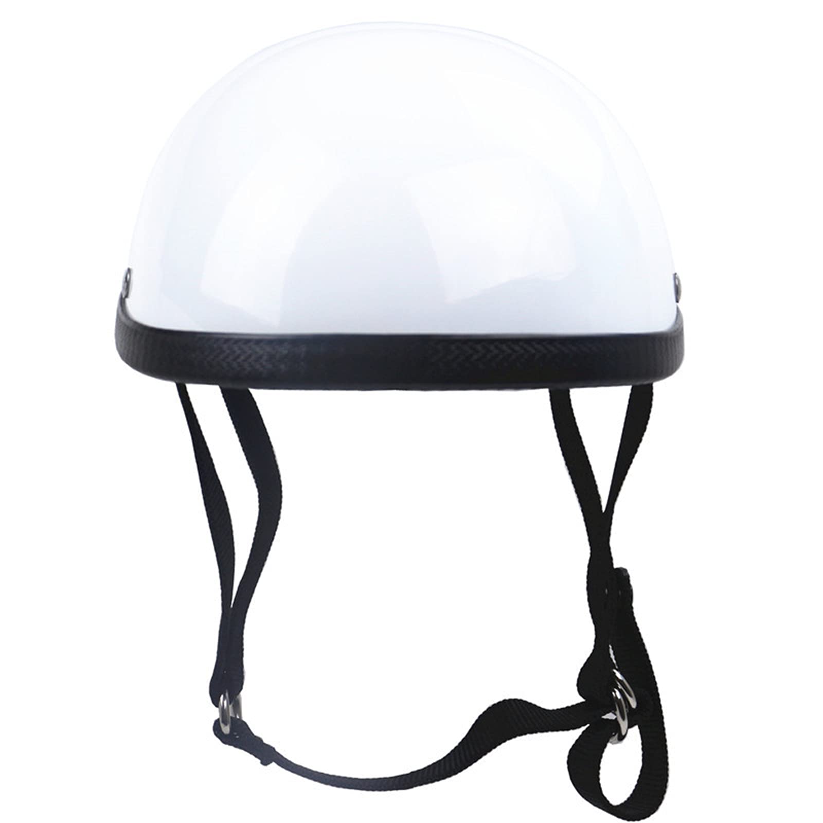Casco Mezza Stagione Vintage Per Moto E Scooter – ABS Ed EPS, Omologato ECE E DOT, Taglia Unisex, Peso 620g
