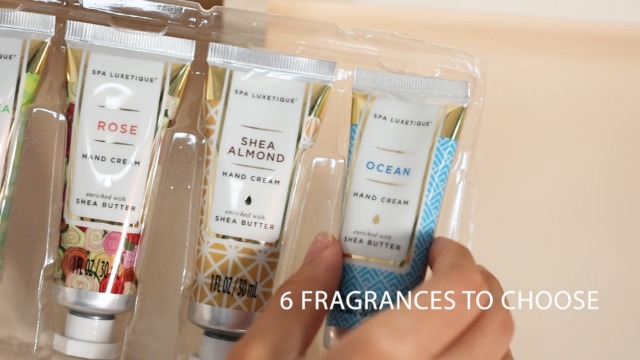 Amazon.com : spa luxetique Travel Size Hand Cream Gift Set