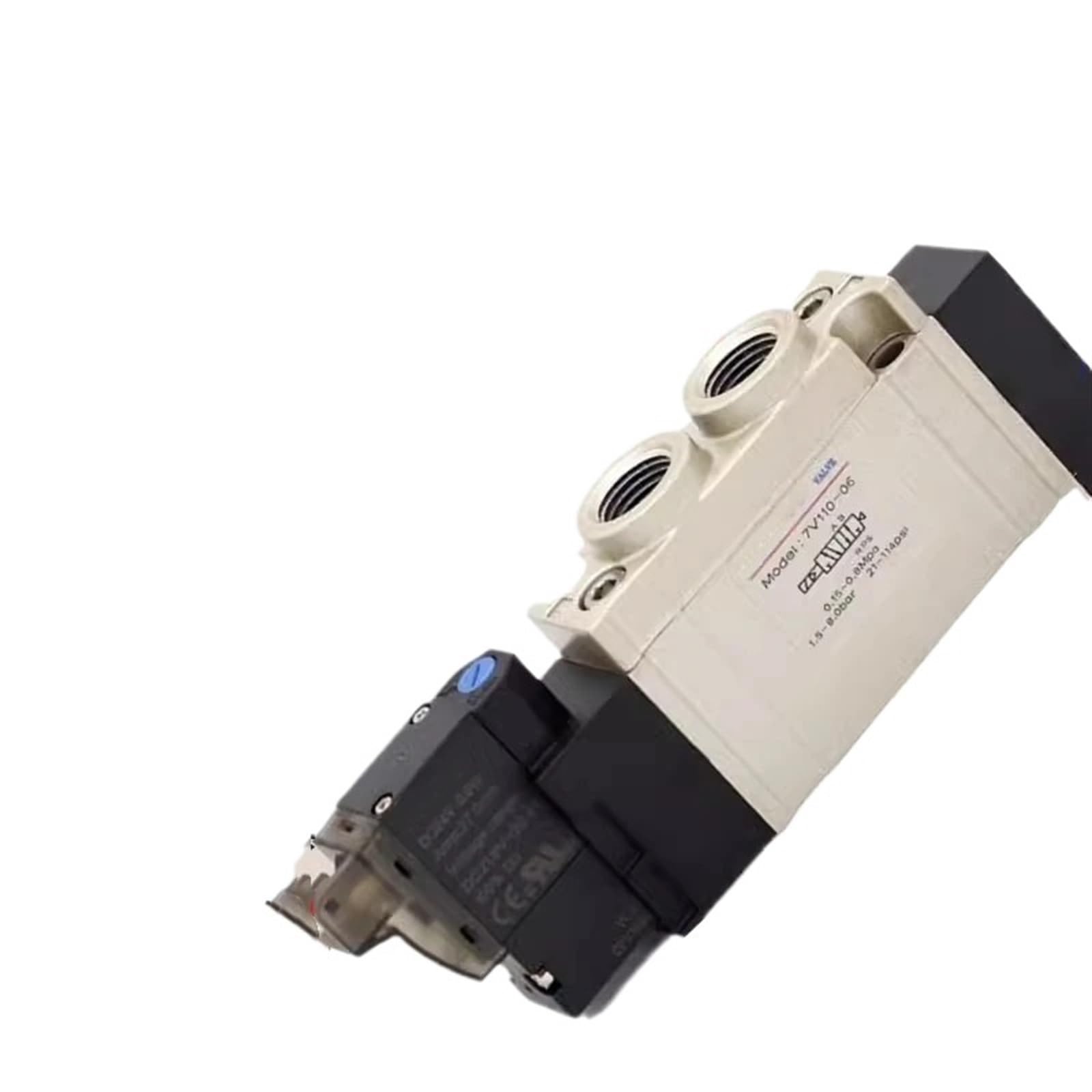 Electroválvula neumática de aleación de aluminio serie 7V (5/2, 5/3 vías) 7V0510 7V110 7V120 7V130(7V11006A200)