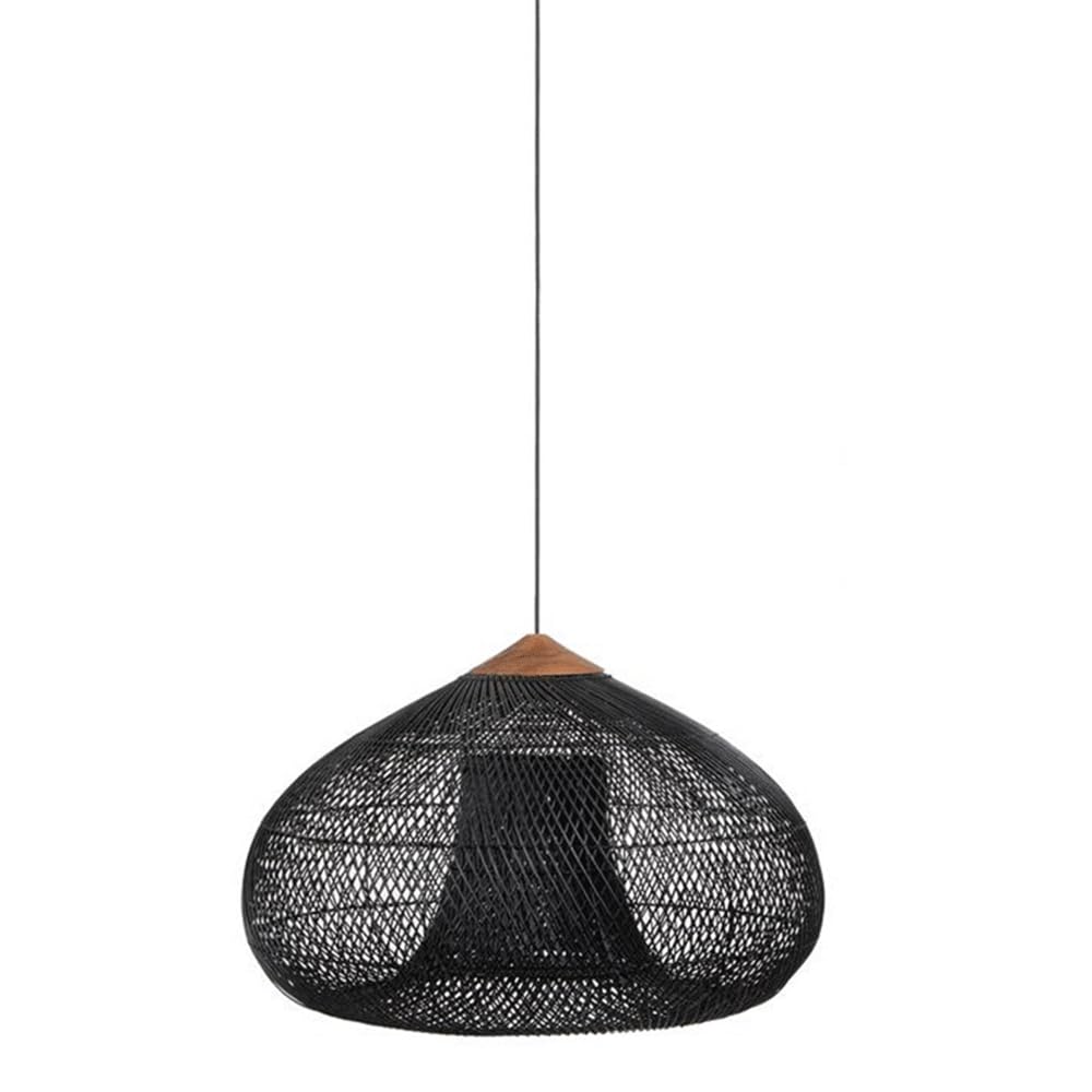 CJSLXGBL Wicker Pendant Light E27 Hanging Lights Rattan Hanging Lamp Wicker Woven Basket Lampshade,Farmhouse Industrial Boho Ceiling Light Fixture For Living Room Kitchen Island