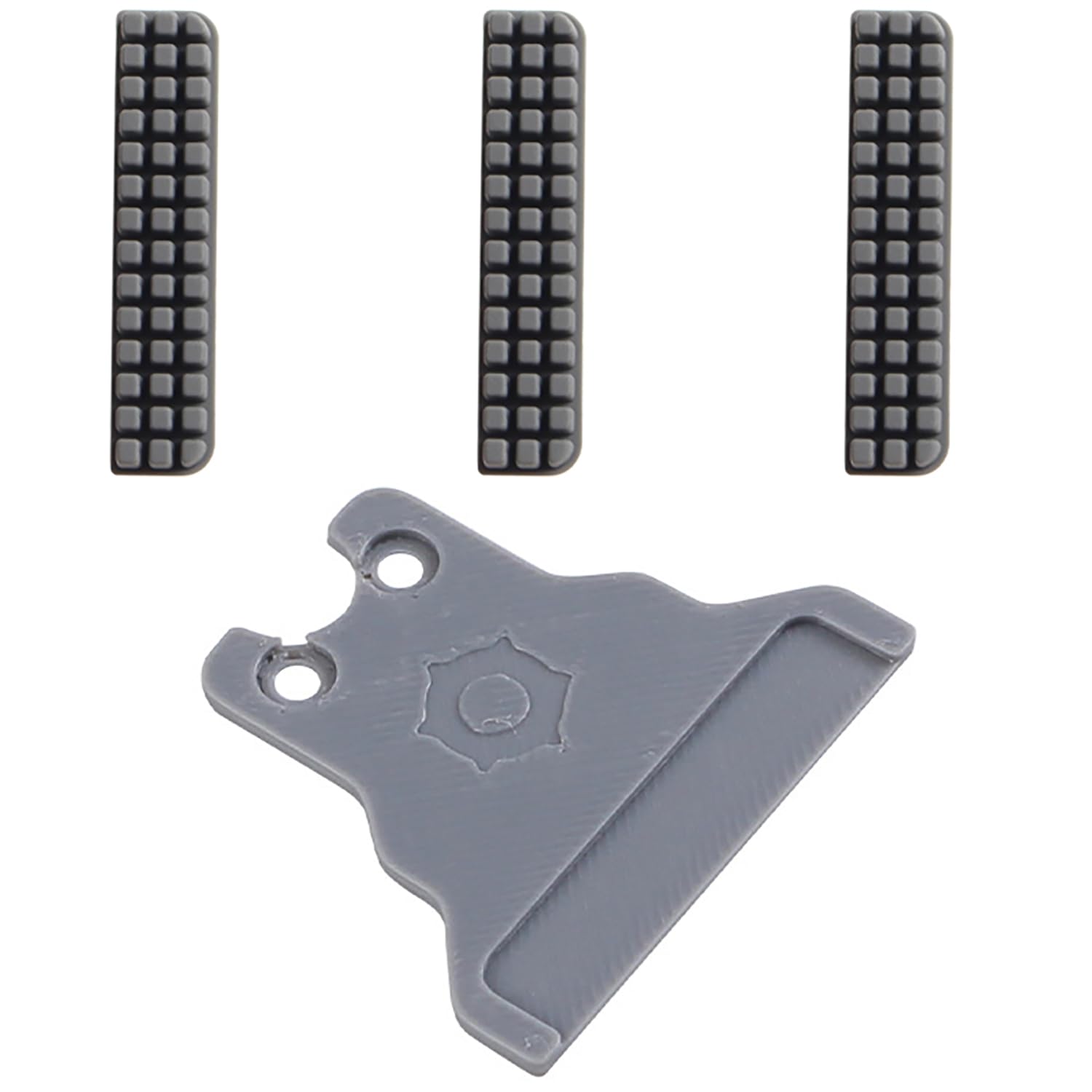 3D Printer Accessories for Crealty K1/ K1C / K1 Max Nozzle Brush Replacement Kit - 3Pcs Nozzle Silicone Brush Consumables Cleaning Tool with Bracket Soft Clean Tool for 3D Printer Hotbed