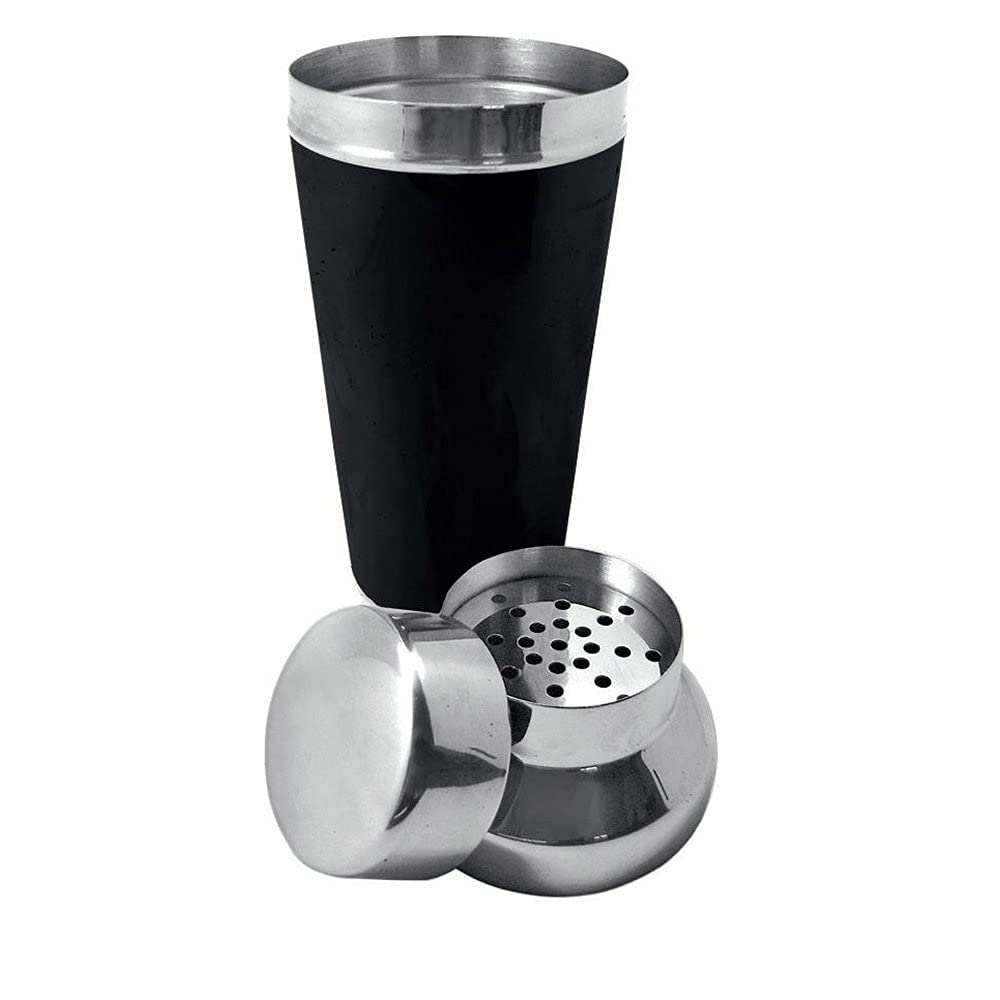 Vin Bouquet FIK 010 Cocktail Shaker 700ml made in stainless steel and covered by black rubber