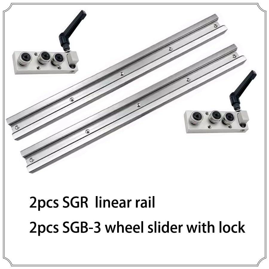 1/2 szt. wbudowana prowadnica liniowa 28 mm SGR10E zestaw szyn ślizgowych SGB10E + szyna liniowa SGR10E L1200-1550 mm obróbka drewna (2 szt. SGR10E-SGB3lock, 1200 mm)