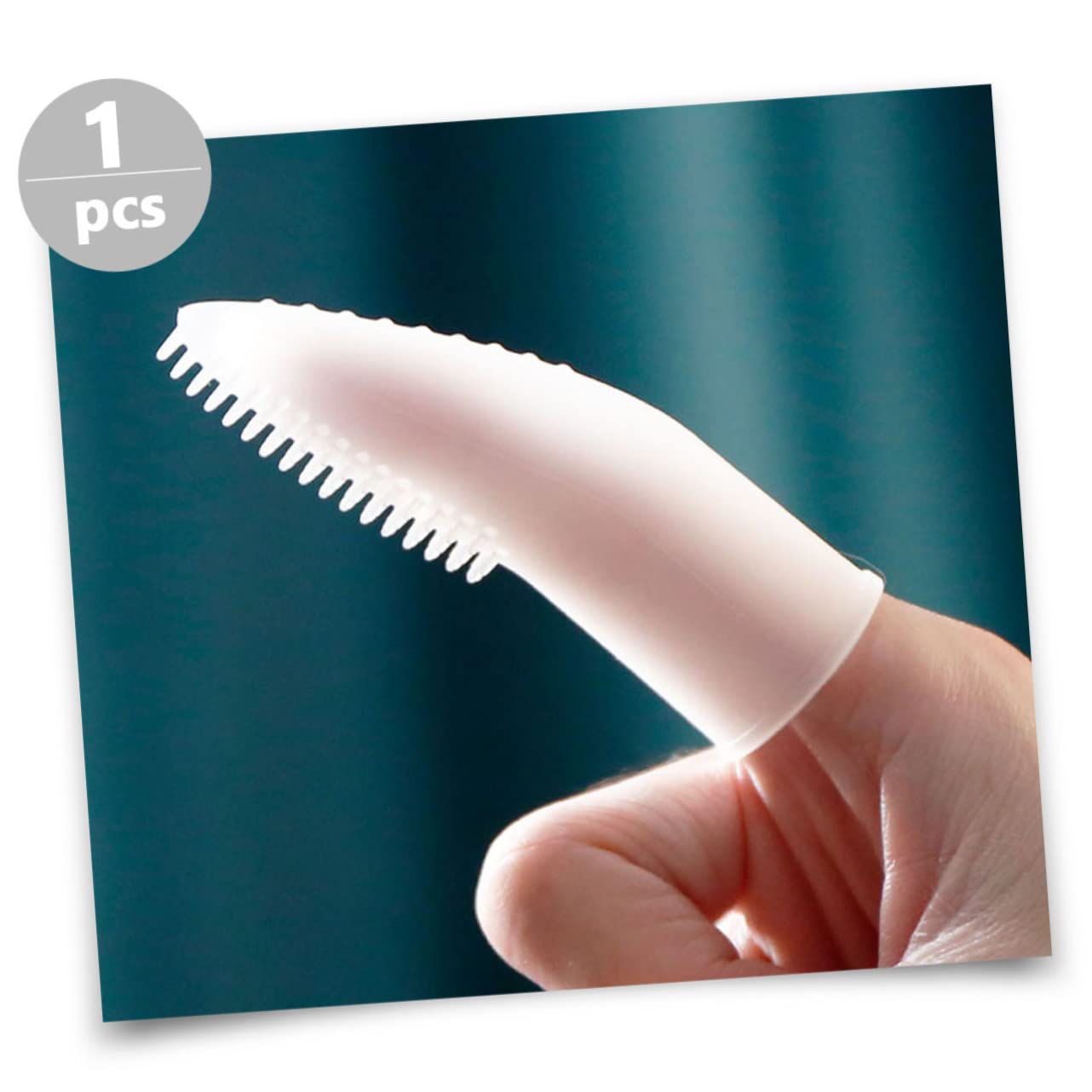 4piezas Cepillo De Dientes Para Perros y Gatos Protección De Dedos Cepillo De Silicona Para Cuidado Oral De Mascotas Limpieza Efectiva y Comodidad Para Tu Mascota