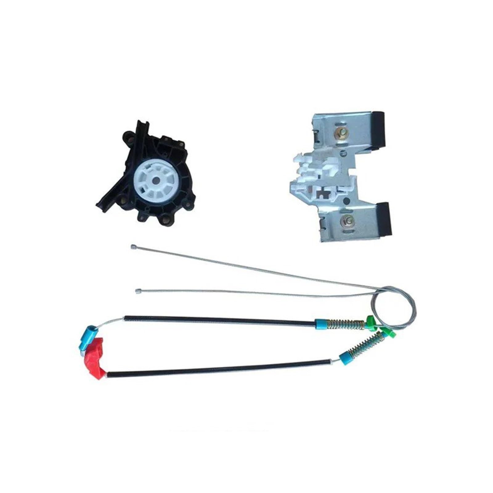Sauanmnktp Rear Right Window Winder Repair Kit For Vw For Golf 3 Mk3 1991-1998 Window Regulator Repair Kit Rear Left Right Door(Rear Right)