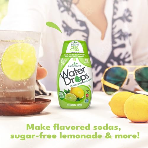 Image of SweetLeaf Water Flavoring Drops - Stevia Water Enhancer, Sugar Free, Zero Calorie Water Additive for Flavor, Contains Monk Fruit Extract, Gluten Free, Keto Friendly - 1.62 Fl Oz (Variety Pack of 6)
