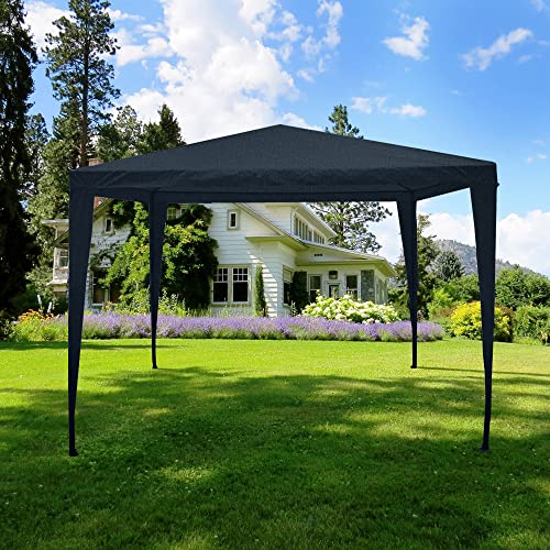 Garden Vida Tonnelle Pop-up sans côtés 3 x 3 m, Acier allié, Gris, 3x3m Cover