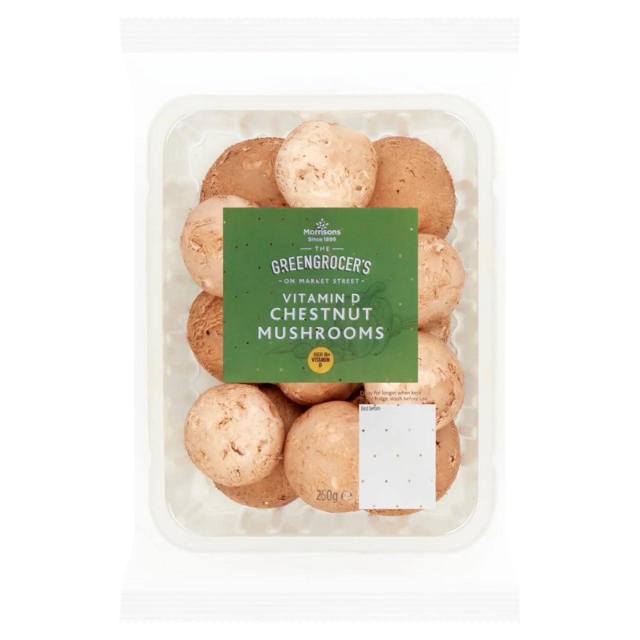 Morrisons Chestnut Mushrooms, 250 g