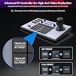 Prisual-PTZ-Camera-Controller-PoE-4D-Joystick-LCD-Screen-Setup-Elevate-Your-Church-Live-Streaming-with-VISCA-is-Fully-Compatible-and-extensible-Pelco-DP-RS232-RS485-TEM-JOY1