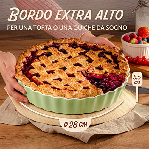 Stampo per Torta in Ceramica - ø 28 cm - con