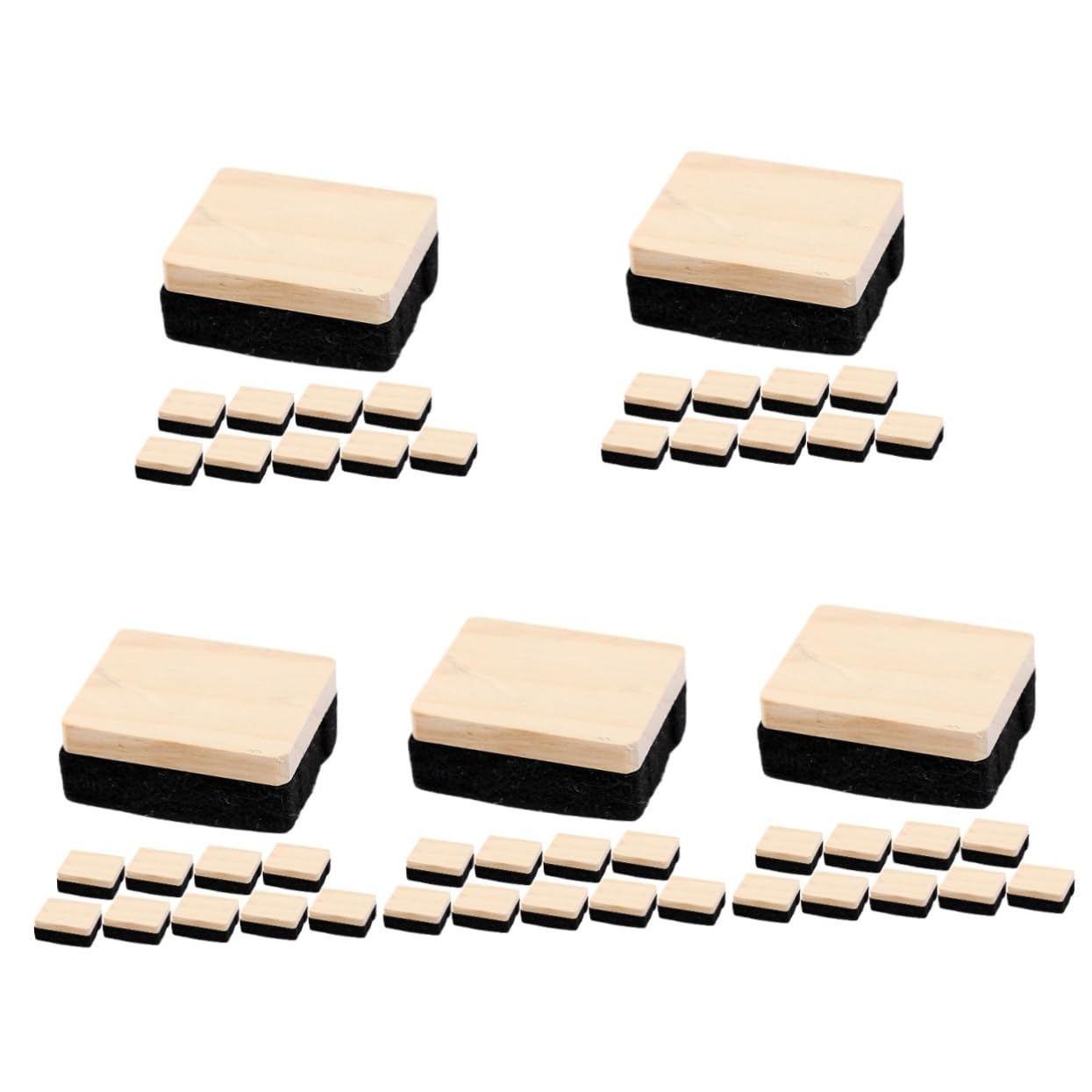 VILLCASE 5 Set Gomma Gomma Per Gesso Cancellabile A Secco Lavagna Bianca Gomme Cancellabili A Secco Alla Rinfusa Asse Penne Per Lavagna Bianca Tavole Lavagne Provato 10 Pezzi * 5