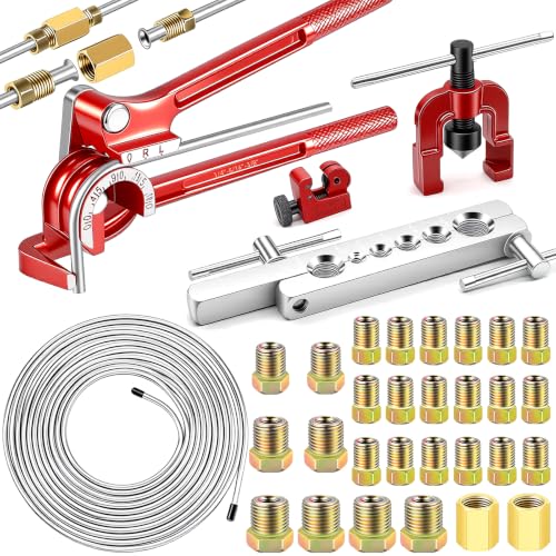 smseace 26-Pack 3/16 Brake Line Kit with Tools